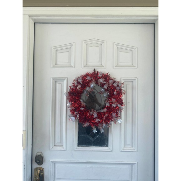 DIY Snowman Tinsel Garland Summer Wreath Base Frame Form - Picture 5 of 5